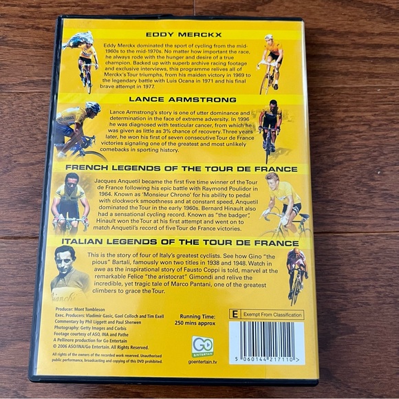 /DVD/ Legends of the Tour de France (2006) - Picture 2 of 4